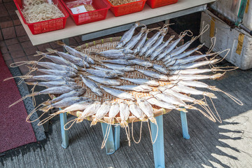 Dried fish for sale