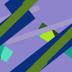 Flat material design - Creative vector trend seamless