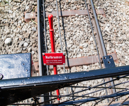Rigibahn Notbremse