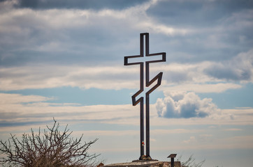 Sign of a cross