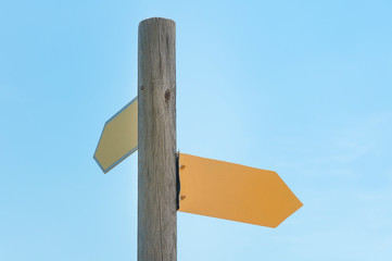 Path and trail route indicator