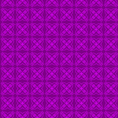 Seamless Pattern With Abstract Geometric Style. Repeating Sample Figure And Line. Vector illustration. Purple color