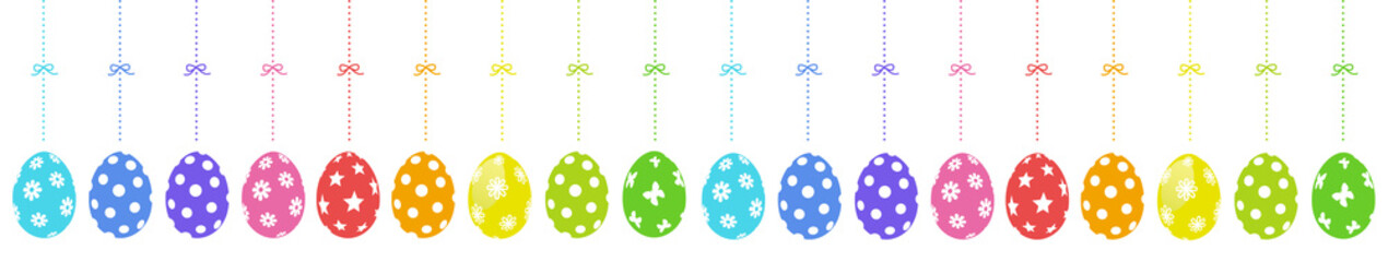 Bute Ostereier Elemente Dekoration