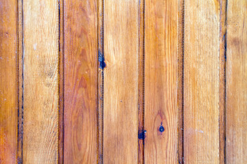 Wood texture background. Natural brown wooden planks.