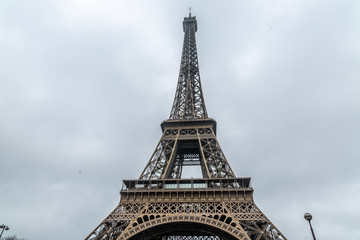 Fototapeta na wymiar Details from Eiffel Tower
