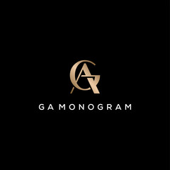 GA monogram logo
