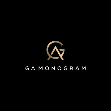 GA logo design
