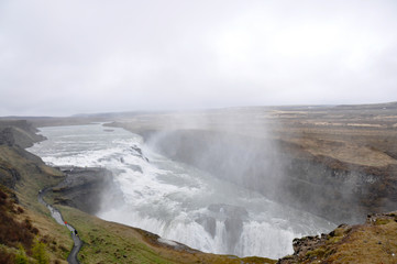 Gullfoss Waterfall, Iceland