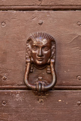 Ancient italian door knocker.