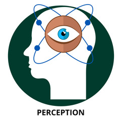 Perception Abstract Icon Surrealism Vector