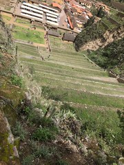 Ancient Inca Fort, Ollantaytambo in Peru