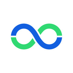  Infinity Symbol Icons logo Template for technology business health company with modern high end look