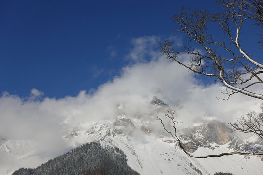 Wolkenberge in der Ramsau am Dachstein