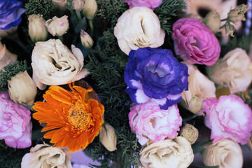 Beautiful vintage flower background. 