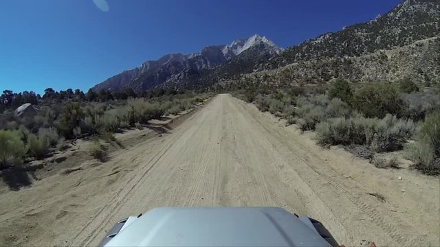 Dirt Road To Mt Whitney