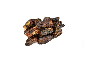 sun dried banana pieces