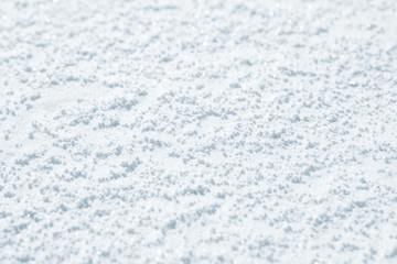 Obraz premium Fresh snow background texture. Winter background with snowflakes and snow mounds. Snow lumps.