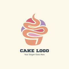 Cupcake logo icon