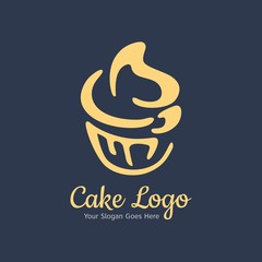 Cupcake logo icon