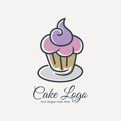 Cupcake logo icon