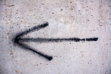 direction indicator in the form of arrows abstraction