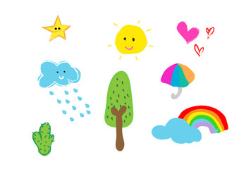 Illustration of cartoon character 