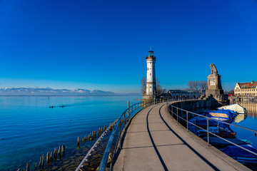 Leuchtturm Hafeneinfahrt Lindau
