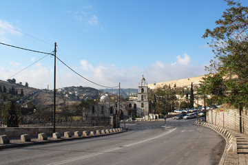 Mount of Olives, The Church of St. Mary or Church of the Assumption, and The Tomb of the Virgin, Jerusalem