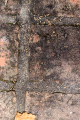 textura de tijolo velho