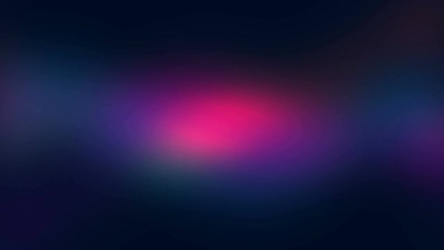 abstract clowing background with multicolored blurred gradients moving on dark