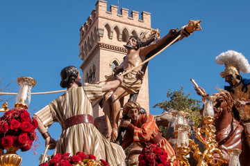 Cristo de la hermandad de la exaltación, semana santa de Sevilla