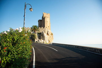 Fototapeta na wymiar Roseto Capo Spulico, a beautiful seaside town in Calabria