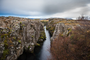 Obraz premium Thingvellir Nationalpark, Island