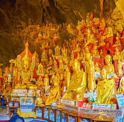 Interior of Pindaya Cave, Myanmar