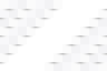 Simple White Geometric Abstract Background
