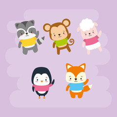 cute animal cartoon