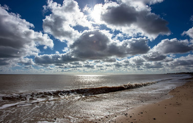 A Dramatic Sky At Aldeburgh
