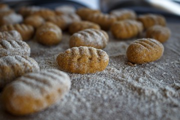 Pumpkin gnocchi 