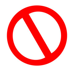 vector stop sign icon.