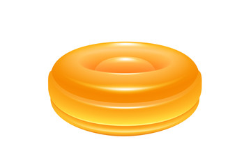 Hard candy realistic illustration.