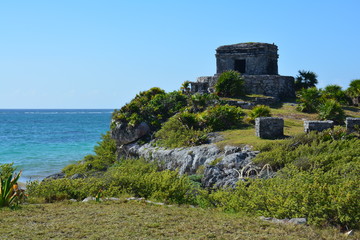 Site Arch&eacute;ologique Tulum Mexique