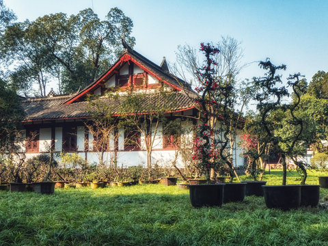 Du Fu Thatched Cottage, Chengdu, Sichuan Province, China