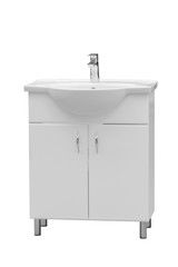 bathroom furniture isolated on white background