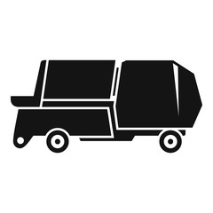 Farm machine icon. Simple illustration of farm machine vector icon for web design isolated on white background