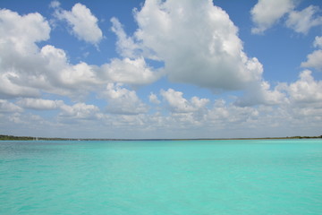 Laguna de Bacalar Quintana Roo Mexique
