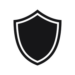 Shield icon. protection icon. vector sign