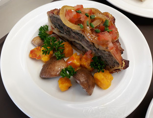 Maultasche Speckmantel