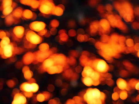 Blurred infernal Hellfire - texture for background