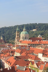 Obraz premium Panorama of the old town of Prague, Czech Republic