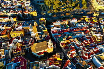 Fototapeta premium Sevilla Luftbilder - Drohnenaufnahmen mit der DJI Mavic 2 von Sevilla